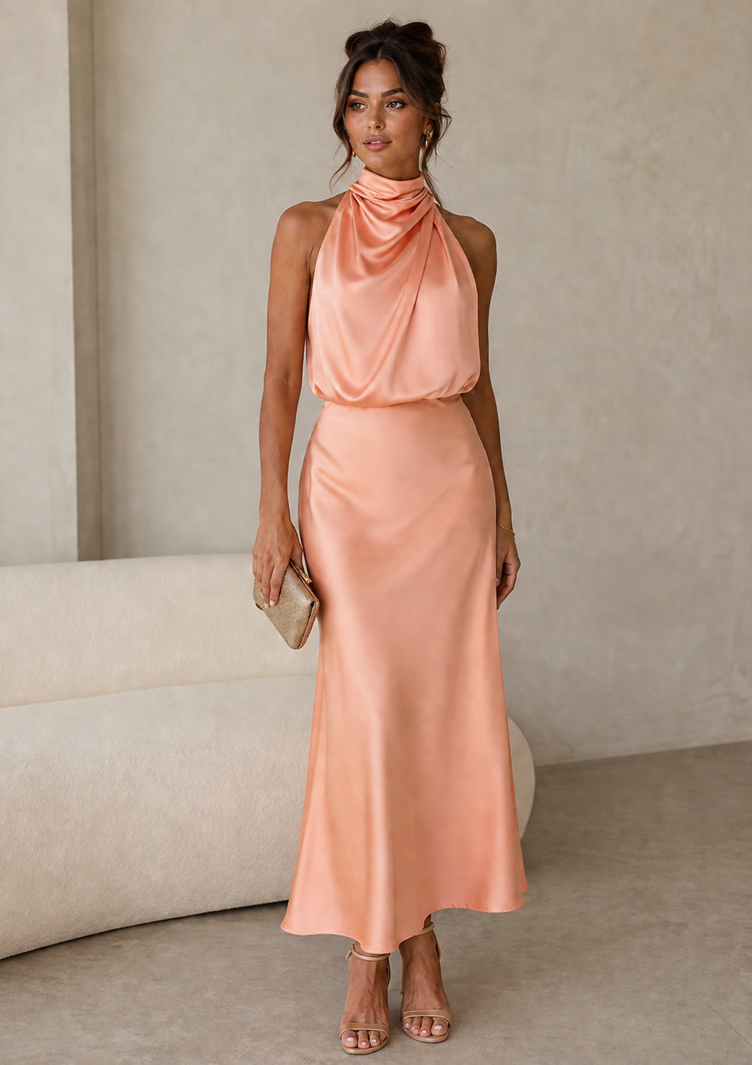 Stella & Grace™ | Elegant Draped Dress