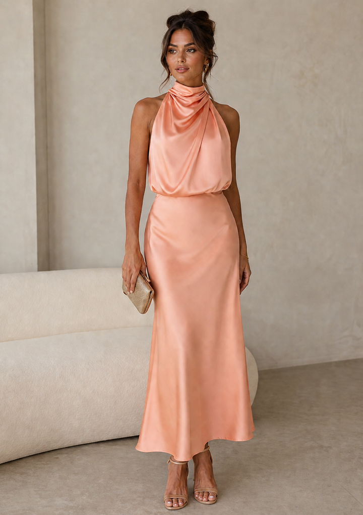 Stella & Grace™ | Elegant Draped Dress