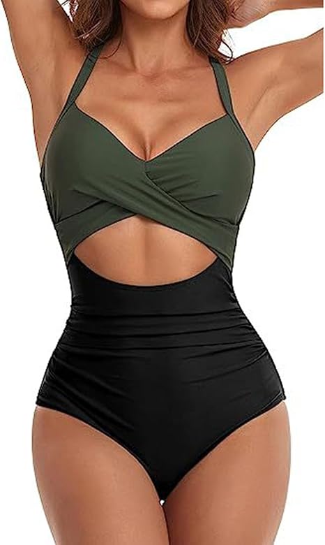 Supportive Ruched Sculpting Swimsuit