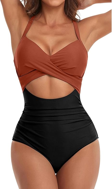 Supportive Ruched Sculpting Swimsuit