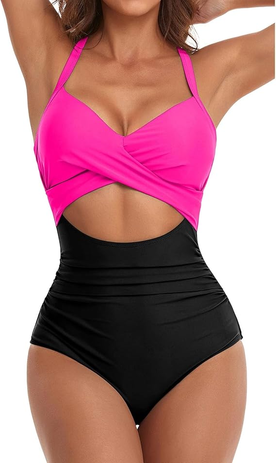 Supportive Ruched Sculpting Swimsuit