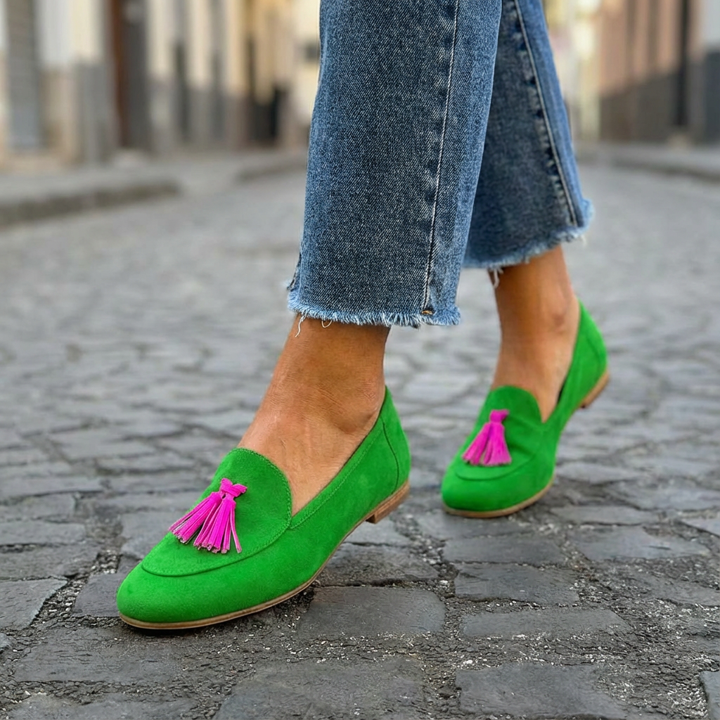 Tassel-Decorated Mandy Loafers