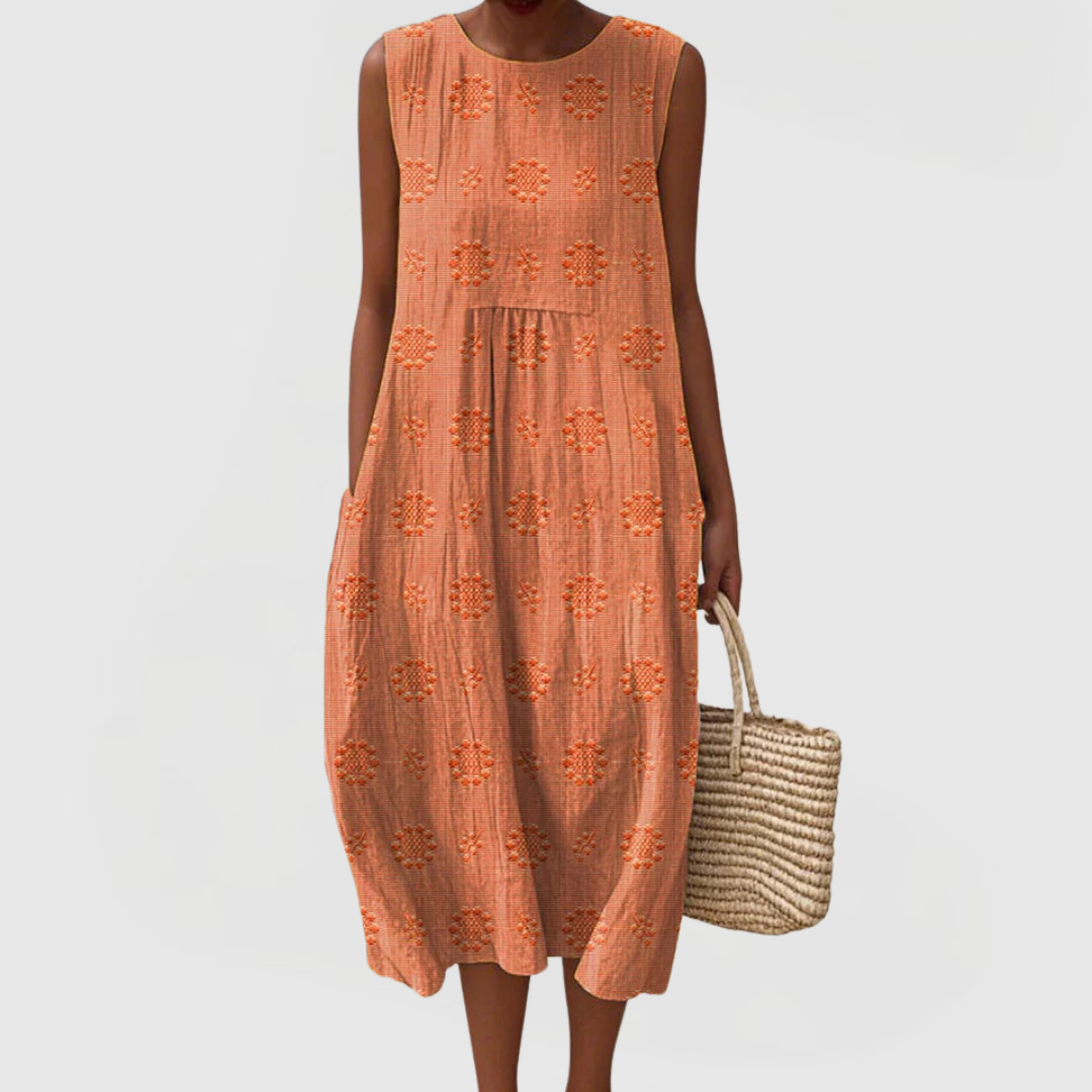 Teresa™ | Chic Dress Featuring Convenient Pockets