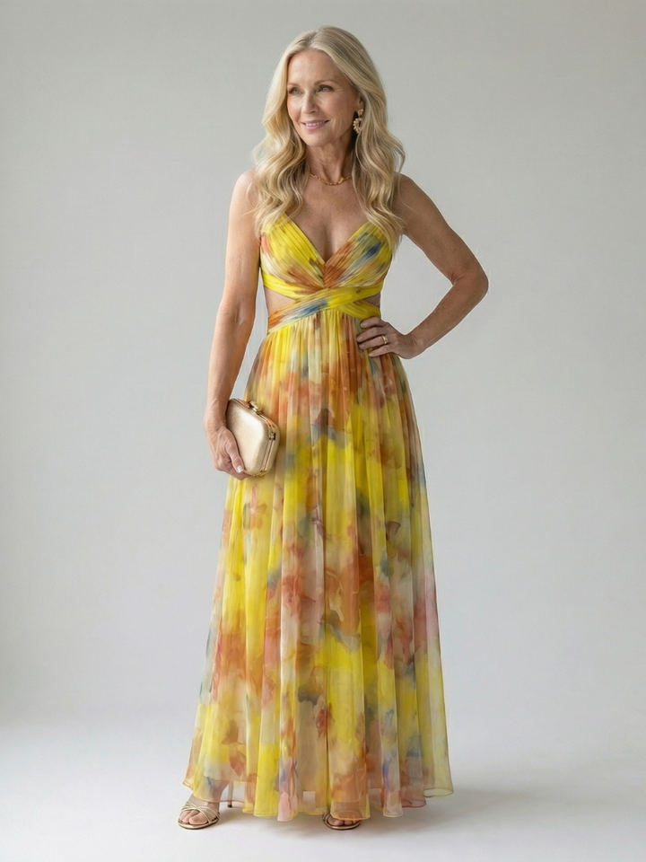 Stella & Grace™ | Cozy Maxi Wrap Dress