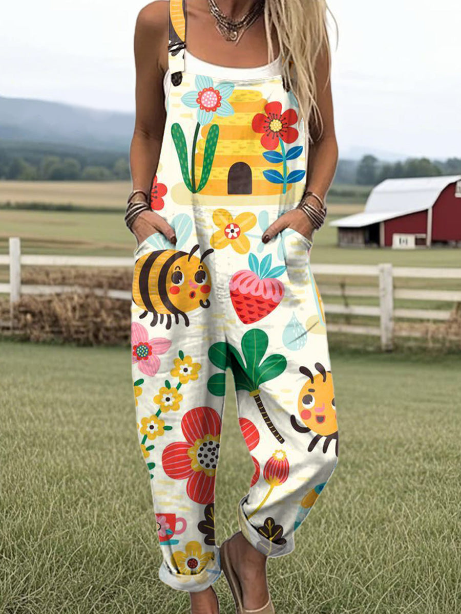 Felicia - Floral Garden Jumpsuit