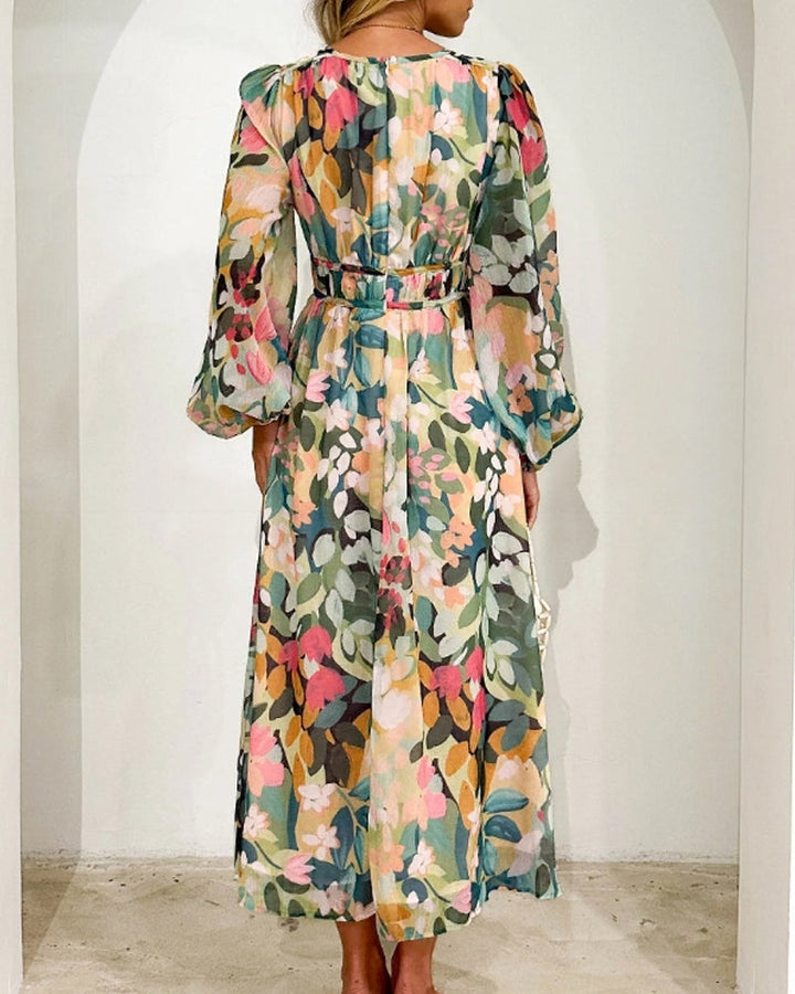 Celine | Elegant Floral Dress for Women