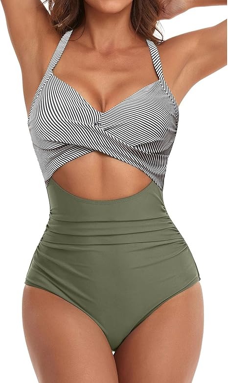 Supportive Ruched Sculpting Swimsuit