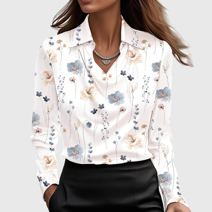 Zoe | Chic Satin Blouse