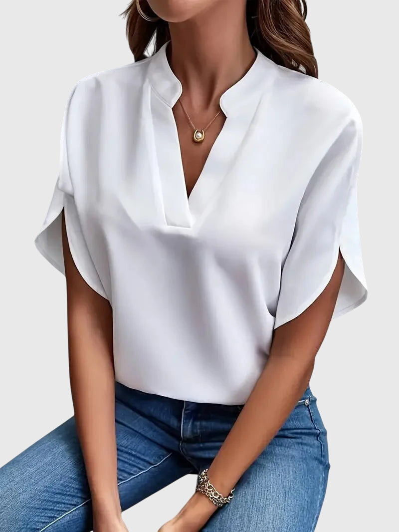 Beatrix | Luxuriously Soft V-Neck Top