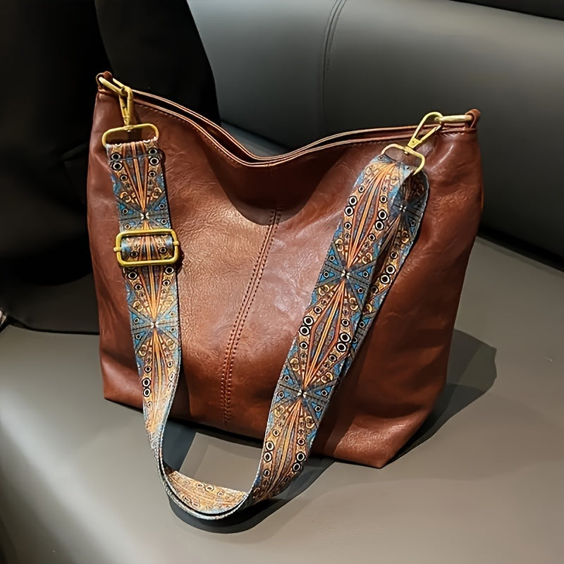 OLIVIA | Classic Leather Tote