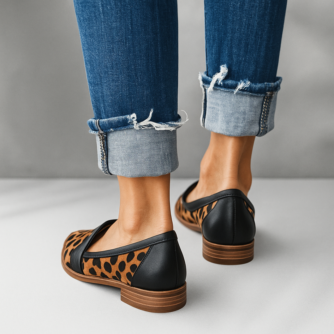 SELENA | Chic Sleek Toe Loafers