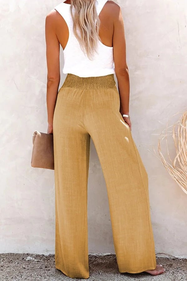 Riana - Relaxed High-Waisted Pants
