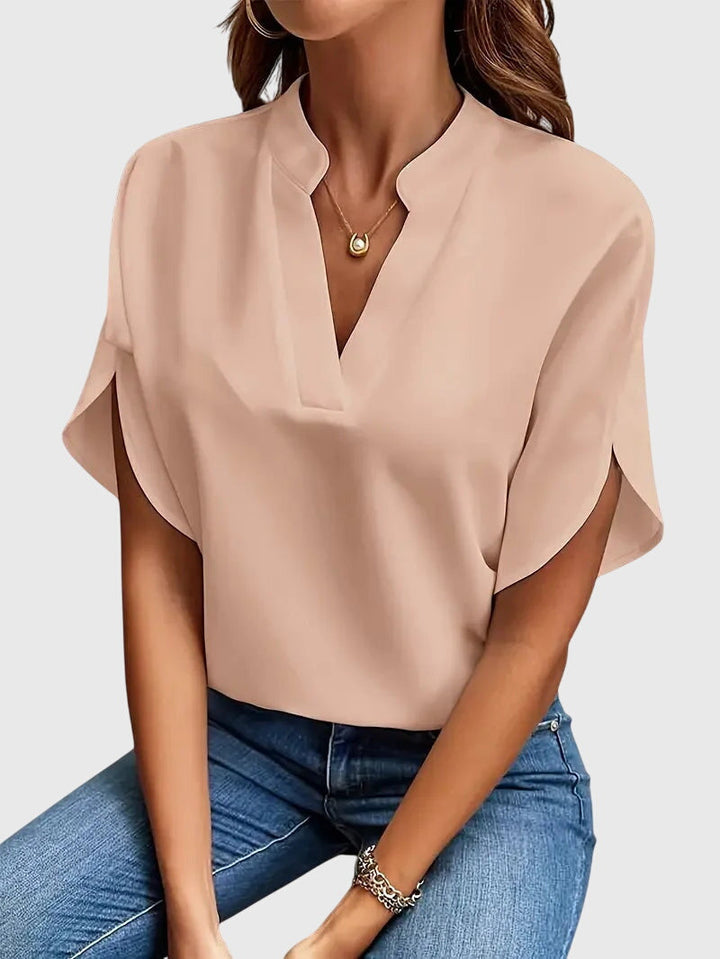 Beatrix | Luxuriously Soft V-Neck Top