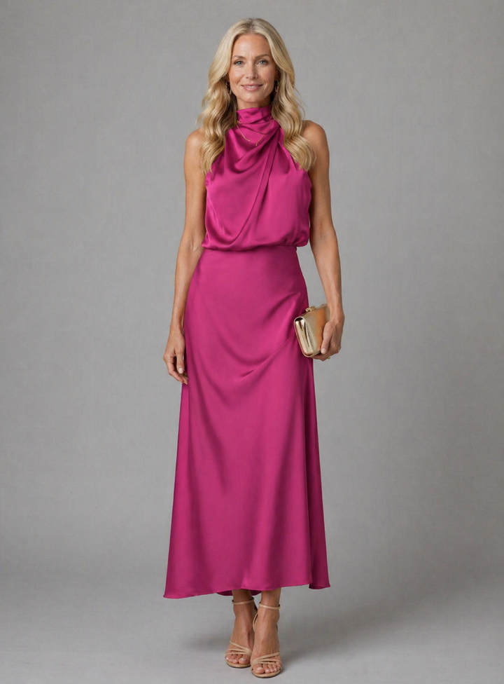 Stella & Grace™ | Elegant Draped Dress
