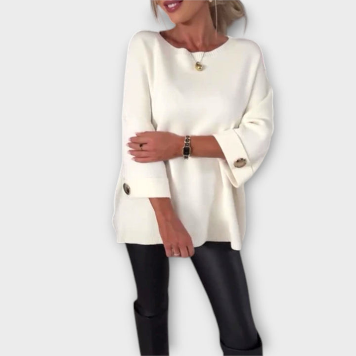 April | Chic Sweater Blouse