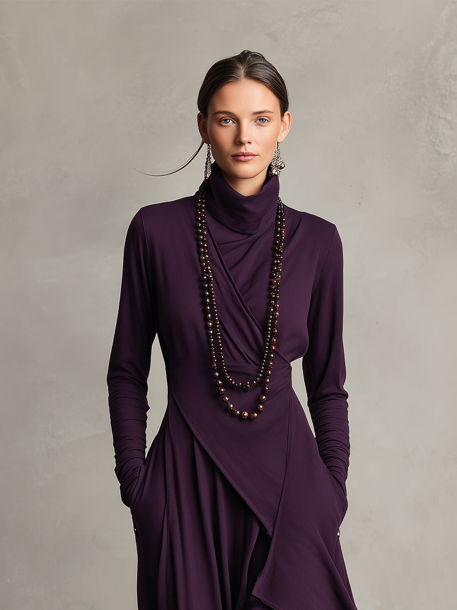 LUNORI | NATALIA KNIT LONG DRESS