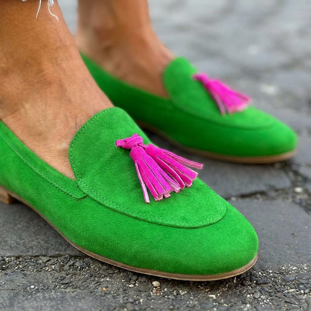 Tassel-Decorated Mandy Loafers