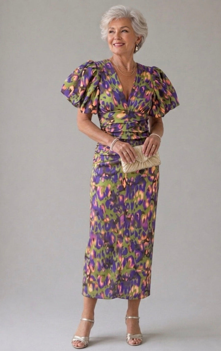 Stella & Grace™ | Puff Sleeve Dress