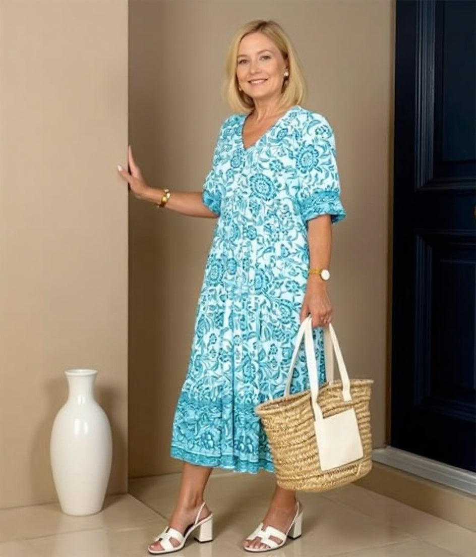 Elly | Chic Floral Dress with a Light and Airy Feel