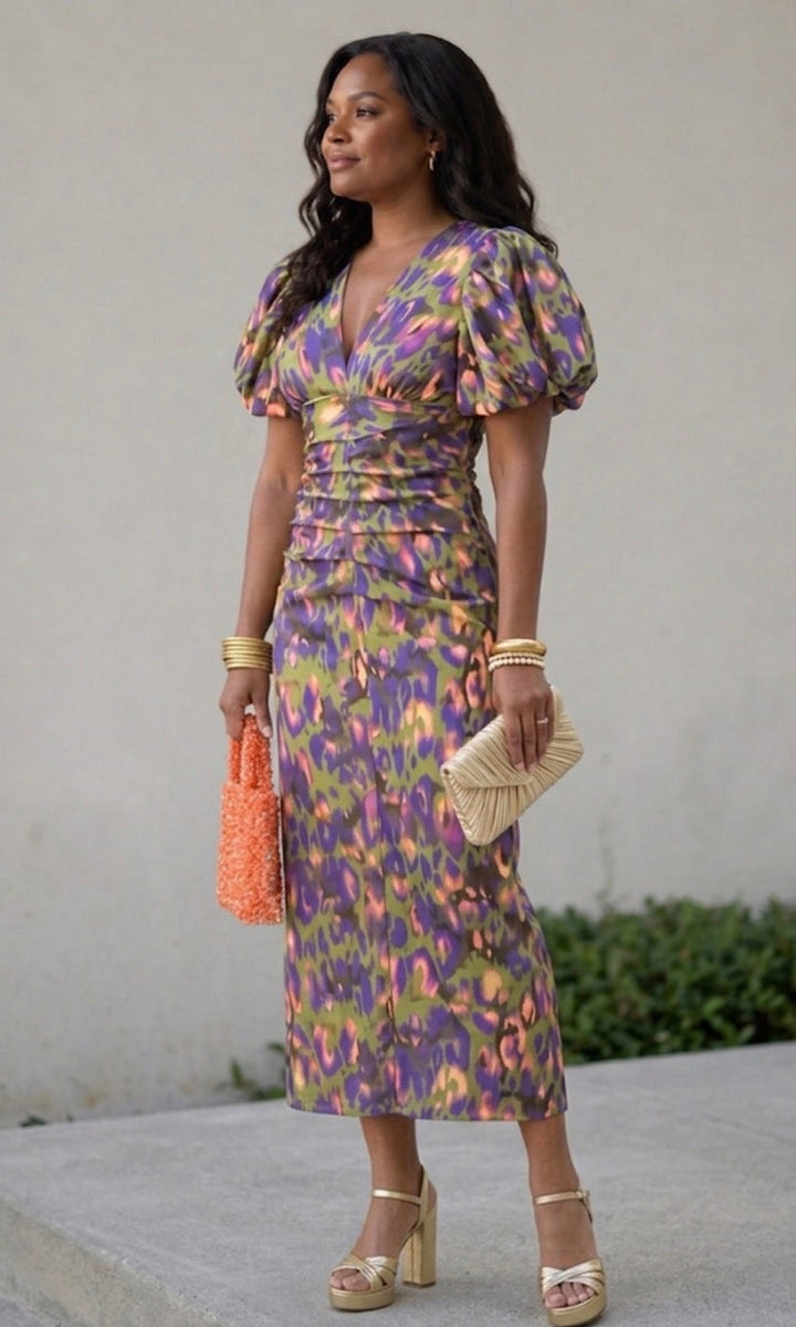 Stella & Grace™ | Puff Sleeve Dress