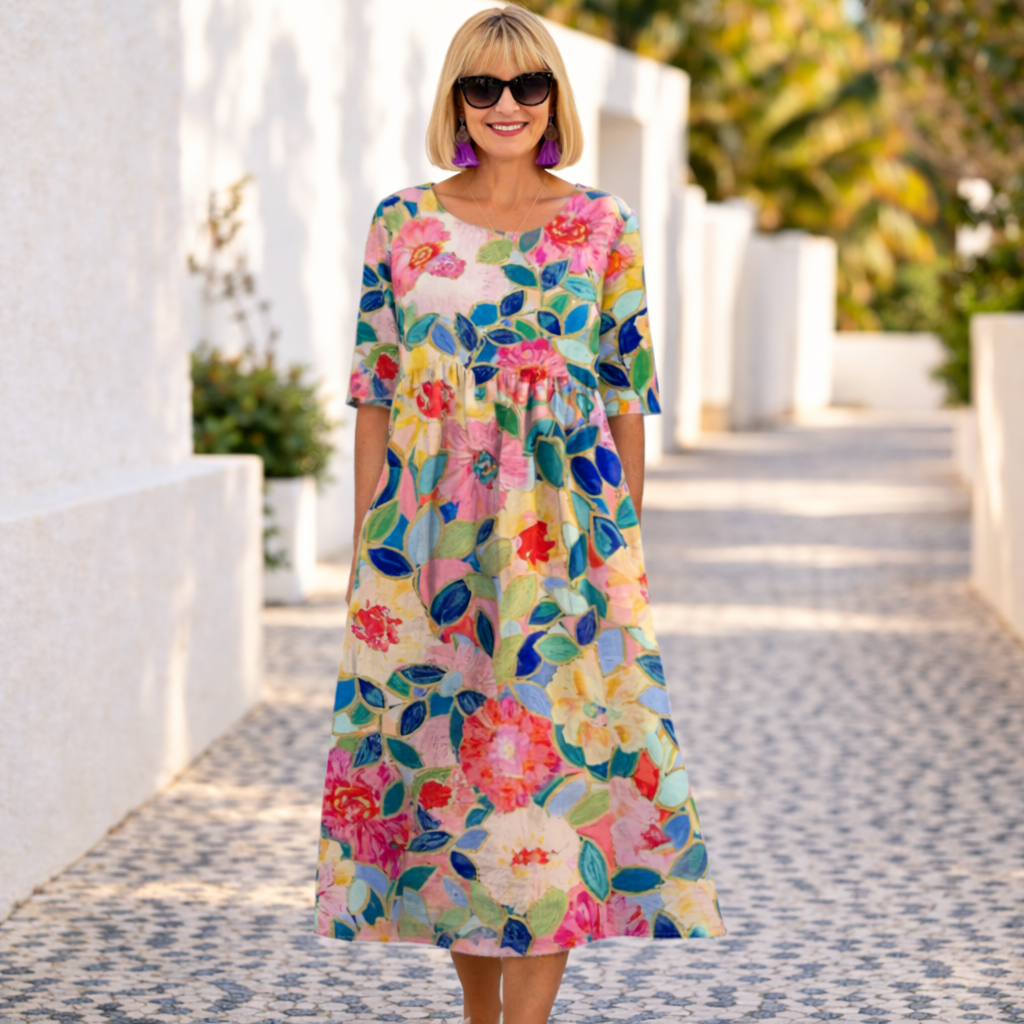 Susan | Summer Vibe Floral Dress