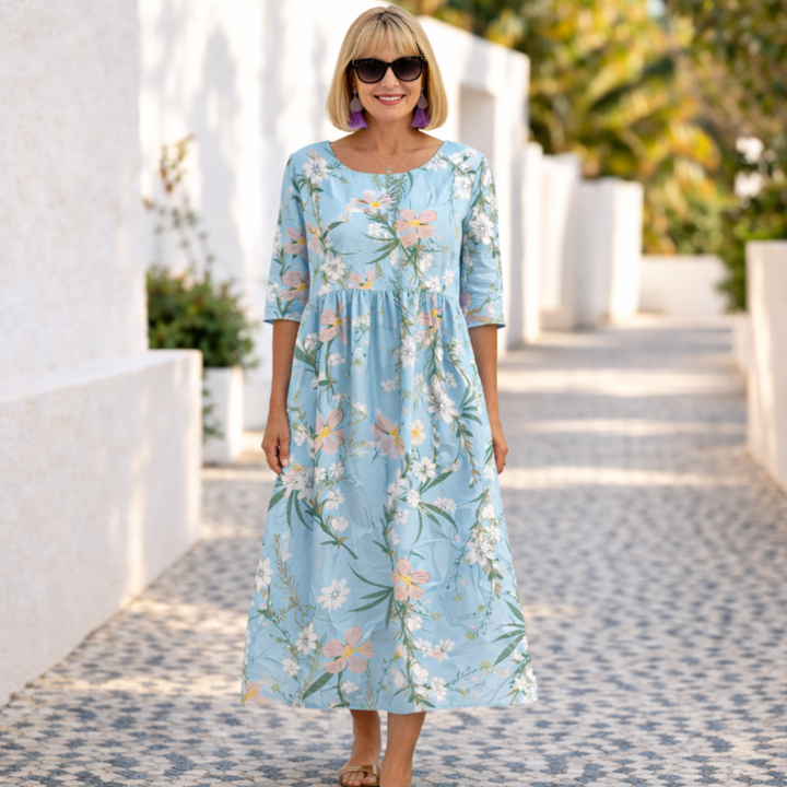 Mary | Floral Summer Dress