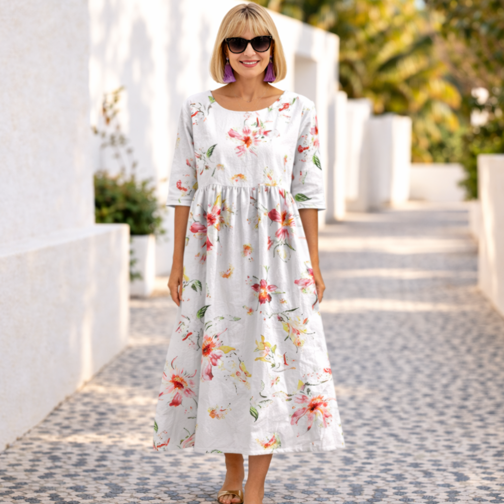 Mary | Floral Summer Dress