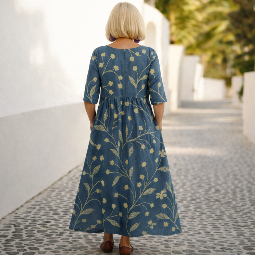 Lily Midi Dress - Ultimate Comfort Made Easy