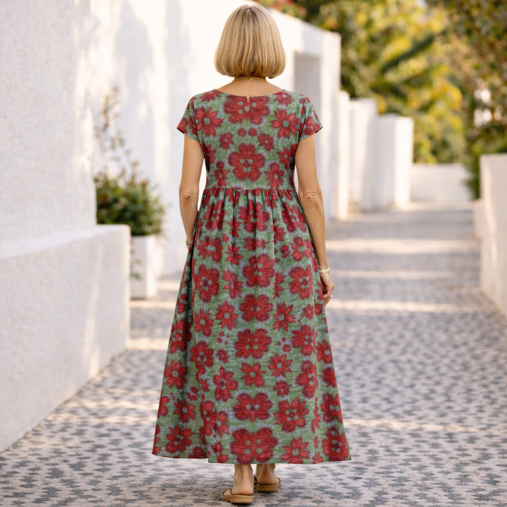 Valencia | Elegant Floral Dress