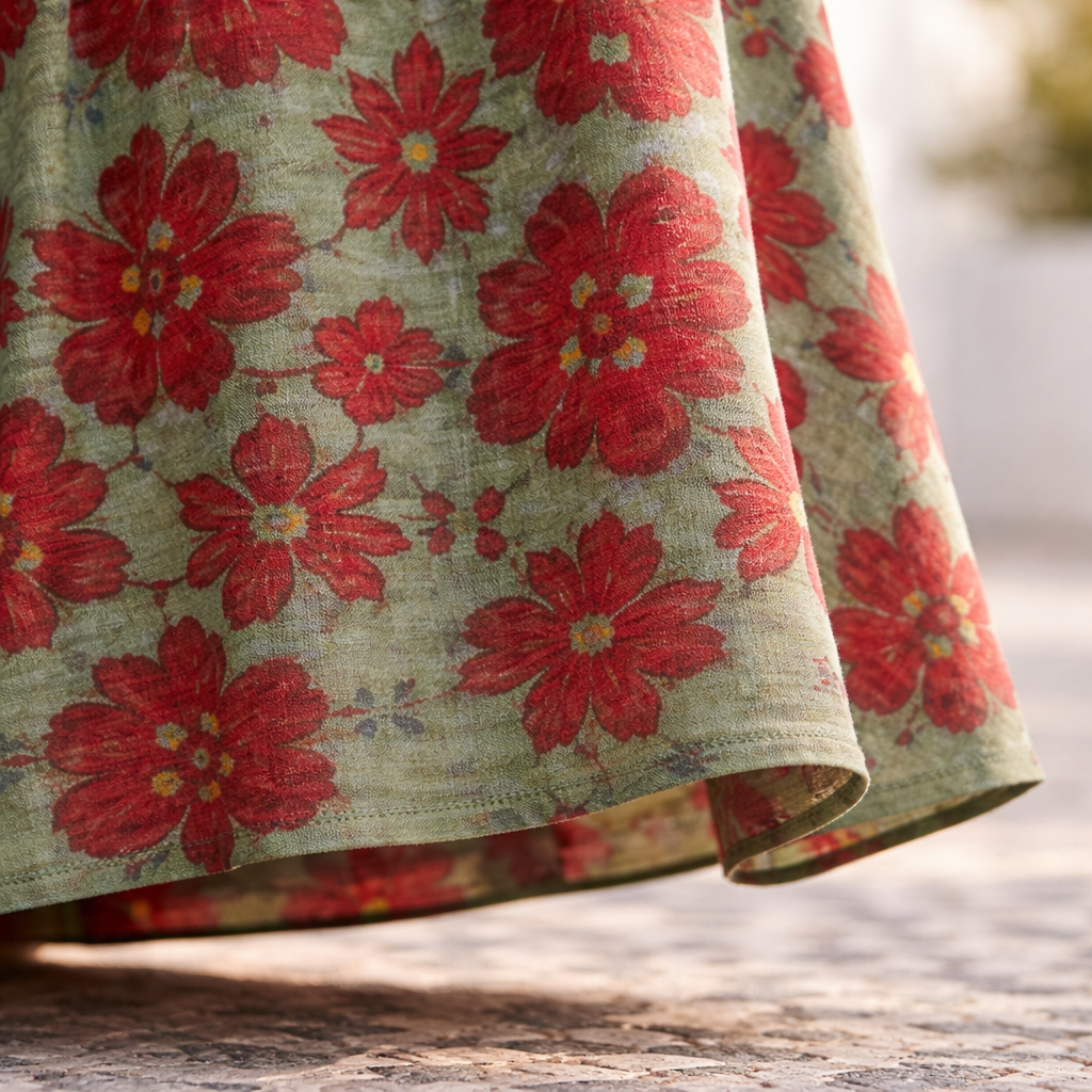 Valencia | Elegant Floral Dress