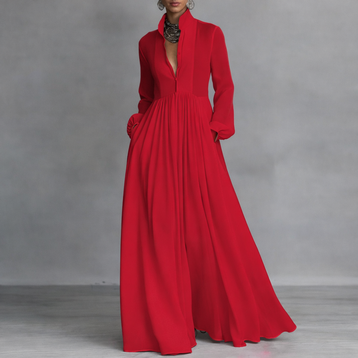 Elowira | Maxi Dress with Flowing Design