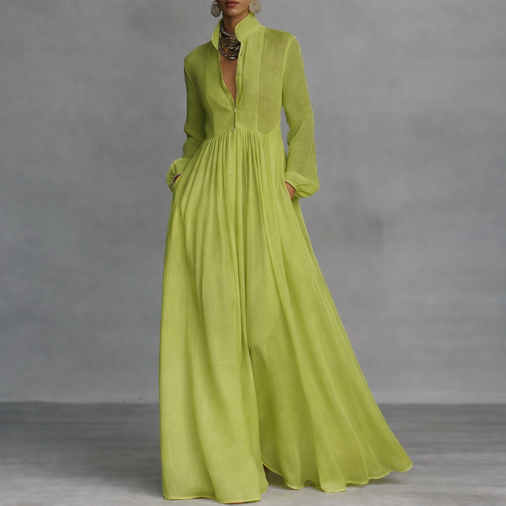 Elowira | Maxi Dress with Flowing Design