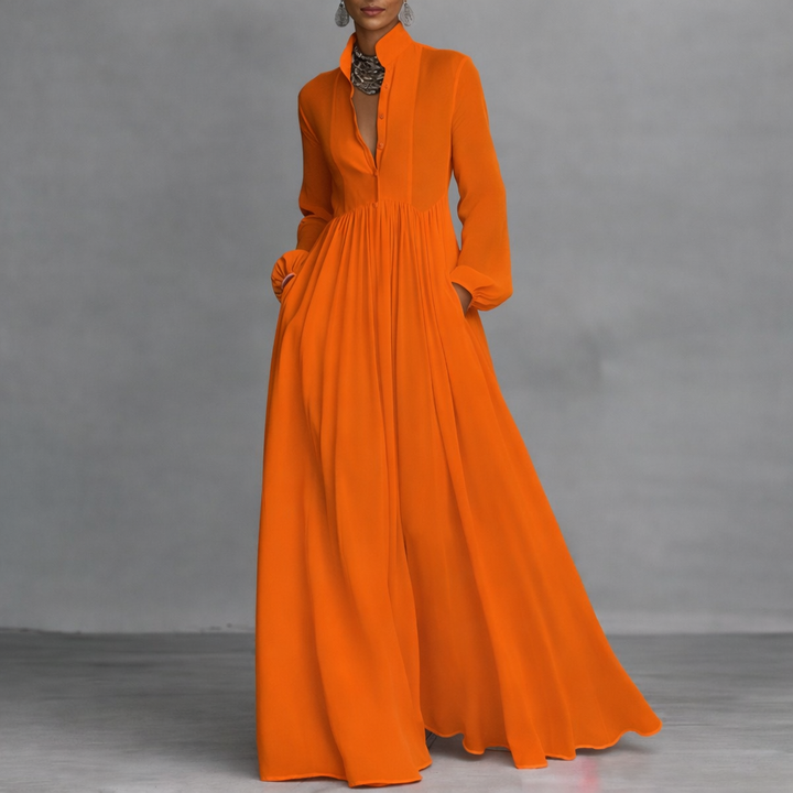 Elowira | Maxi Dress with Flowing Design
