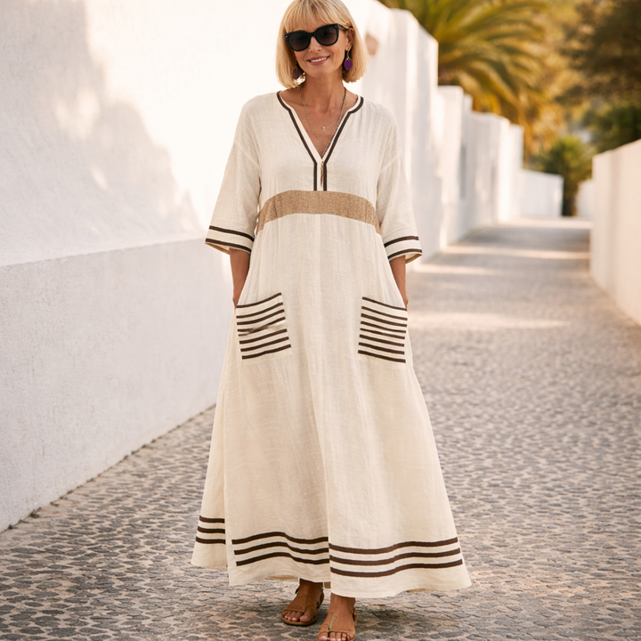 Susan | Elegant Summer Maxi Dress