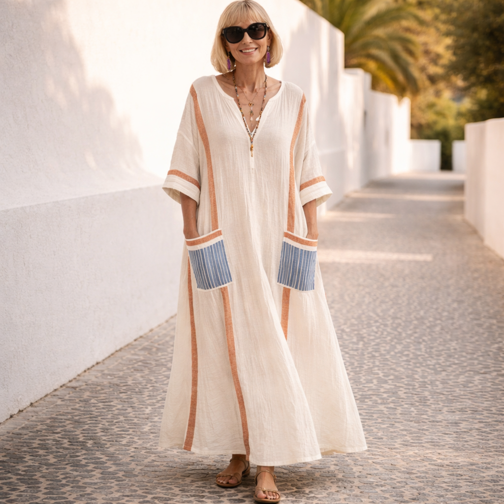 Susan | Elegant Summer Maxi Dress