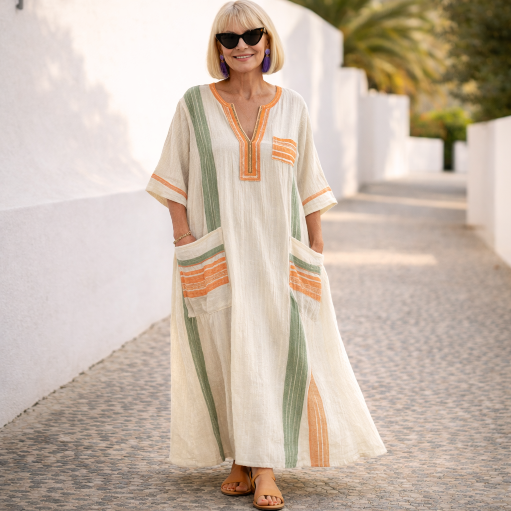 Susan | Elegant Summer Maxi Dress