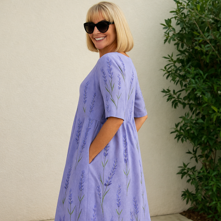 Lily Midi Dress - Ultimate Comfort Made Easy