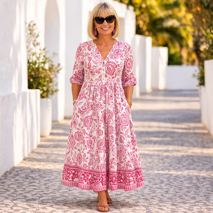 Elly | Chic Floral Dress with a Light and Airy Feel