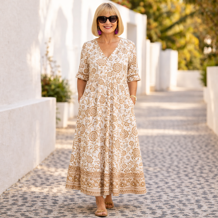 Elly | Chic Floral Dress with a Light and Airy Feel
