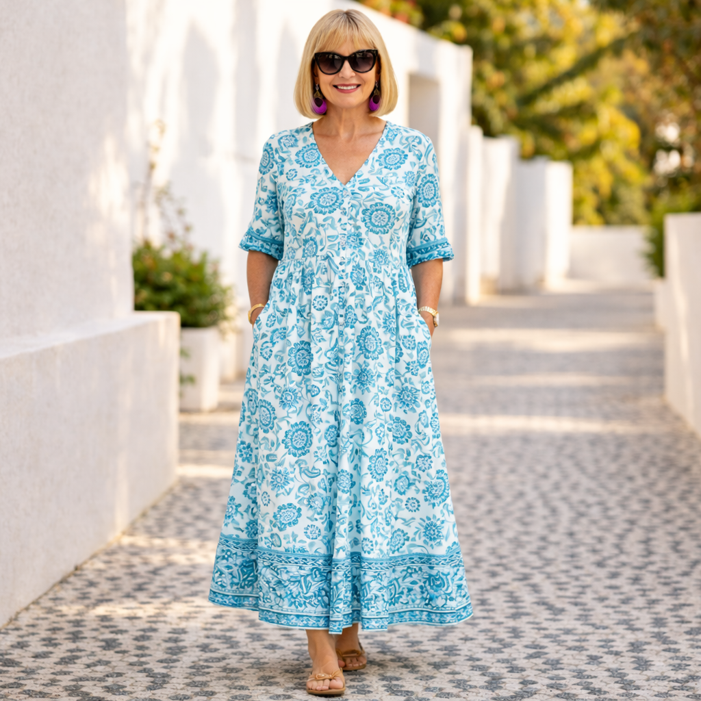 Elly | Chic Floral Dress with a Light and Airy Feel