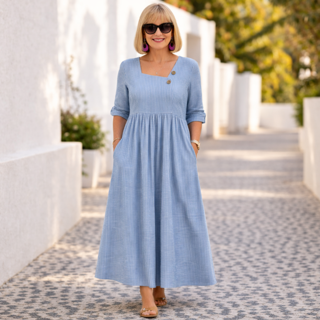 Cleomarie | Chic Midi Dress