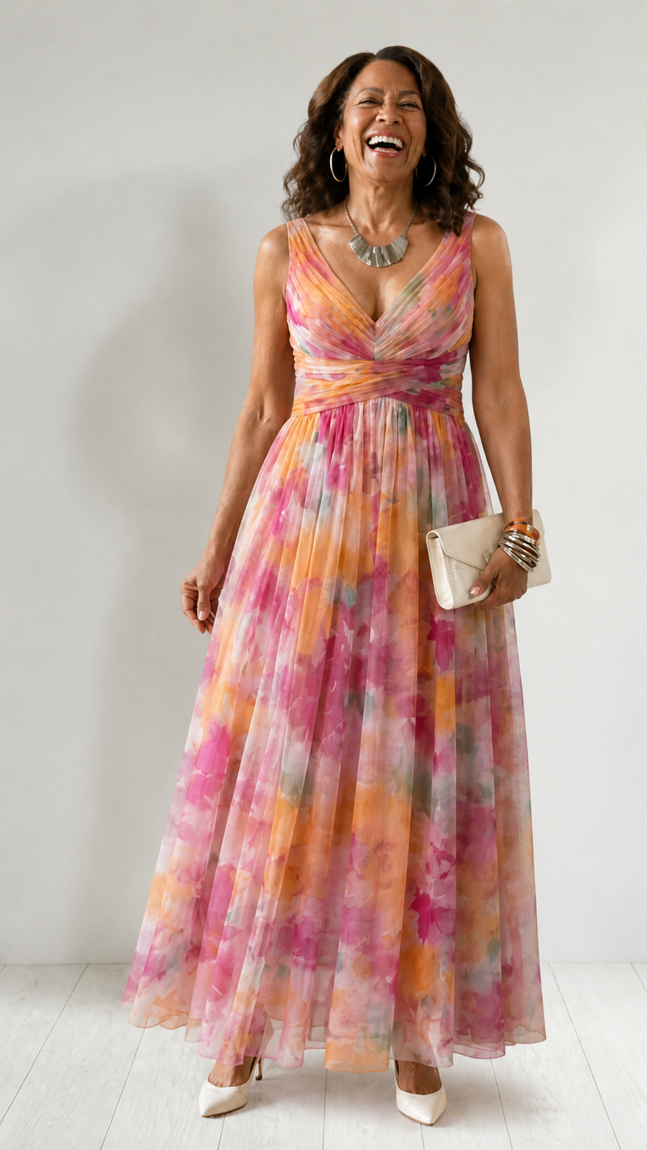 Stella & Grace™ | Cozy Maxi Wrap Dress