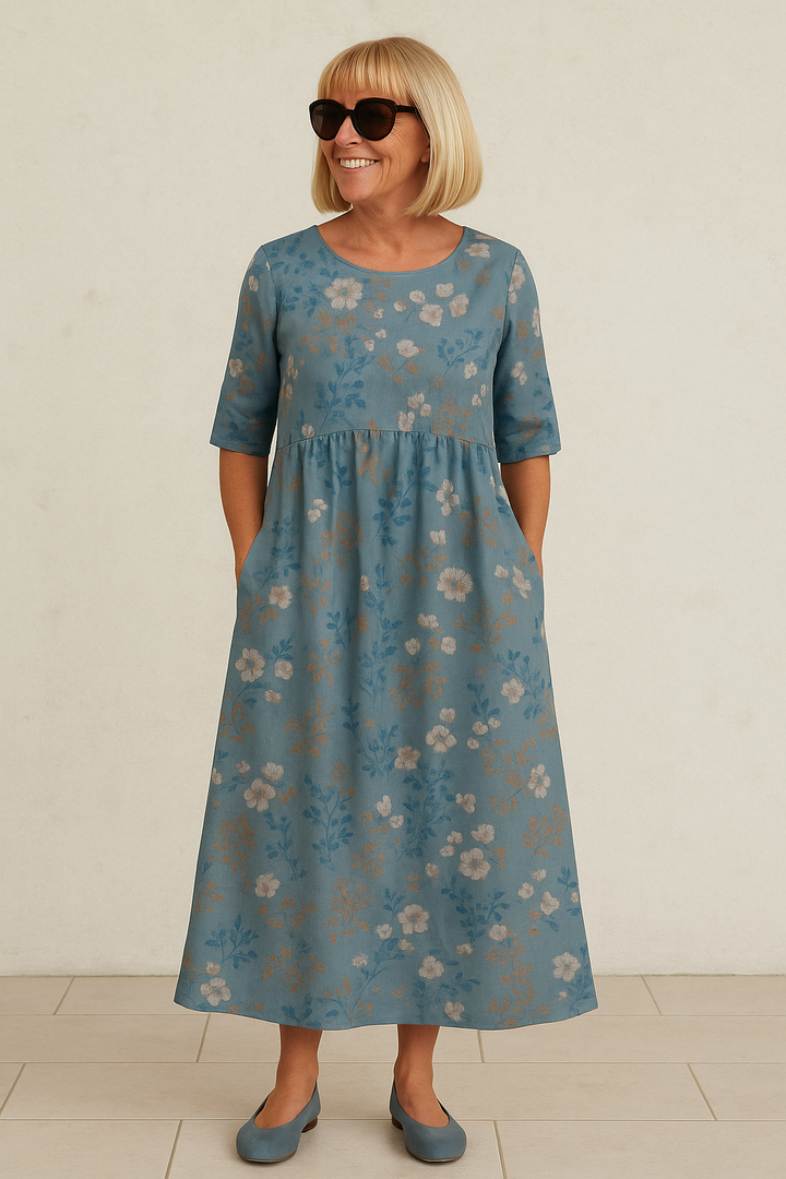 Lily Midi Dress - Ultimate Comfort Made Easy