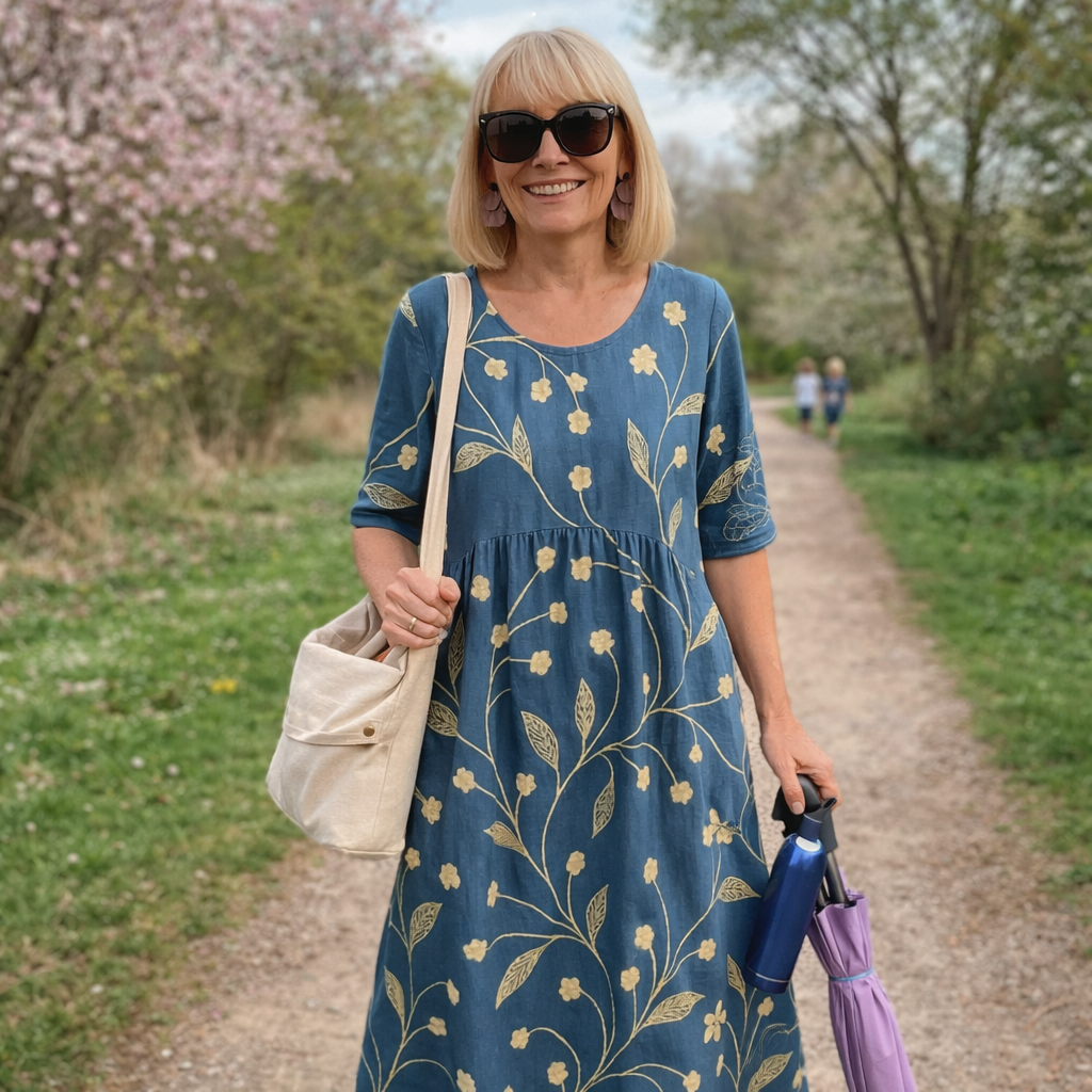 Lily Midi Dress - Ultimate Comfort Made Easy