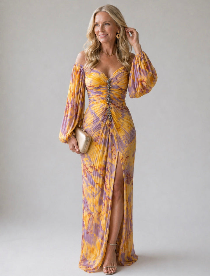 Stella & Grace™ | Sophisticated V-Neck Dress