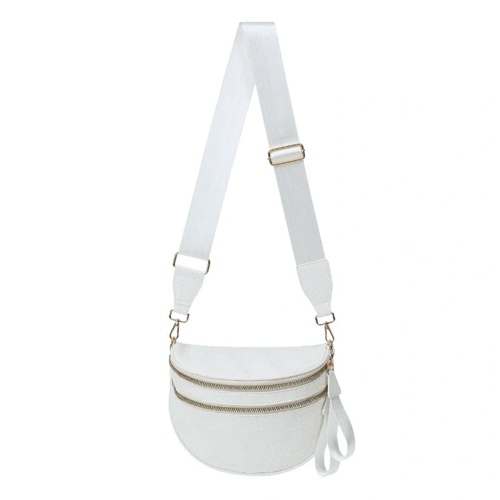 GoFree - Woven Leather Bum Bag