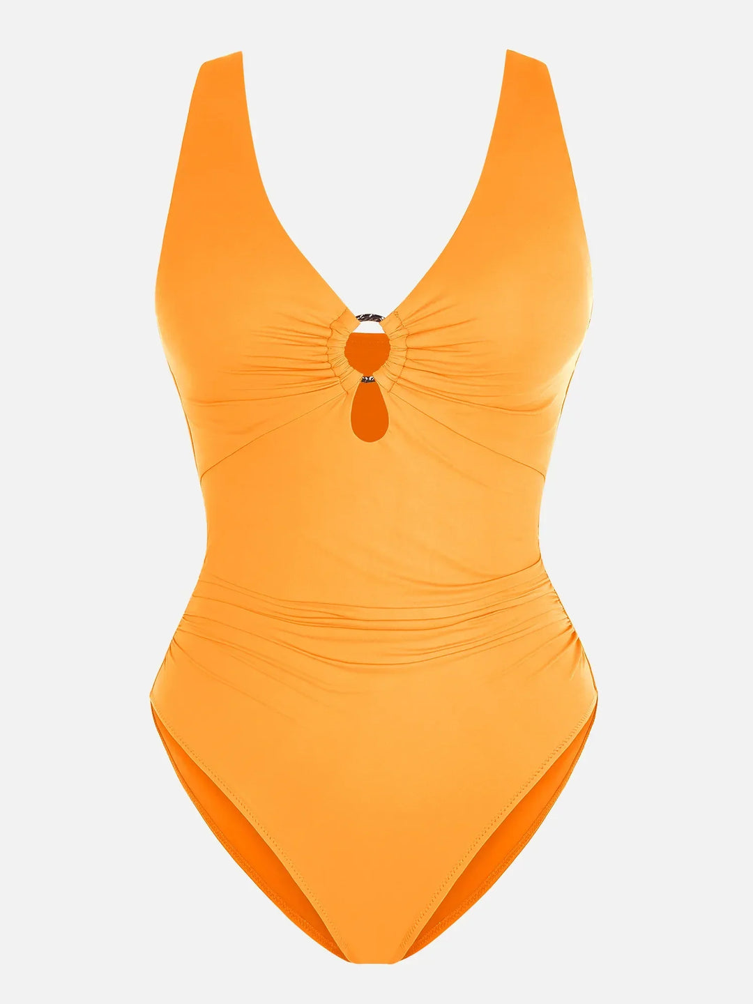 Ruched Tummy-Control One-Piece