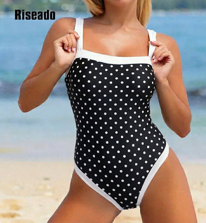 Retro Sculpting One-Piece Swimsuit