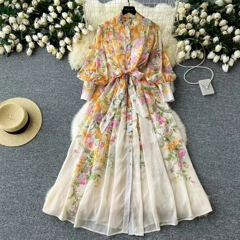 Lucy | Boho Floral Summer Dress