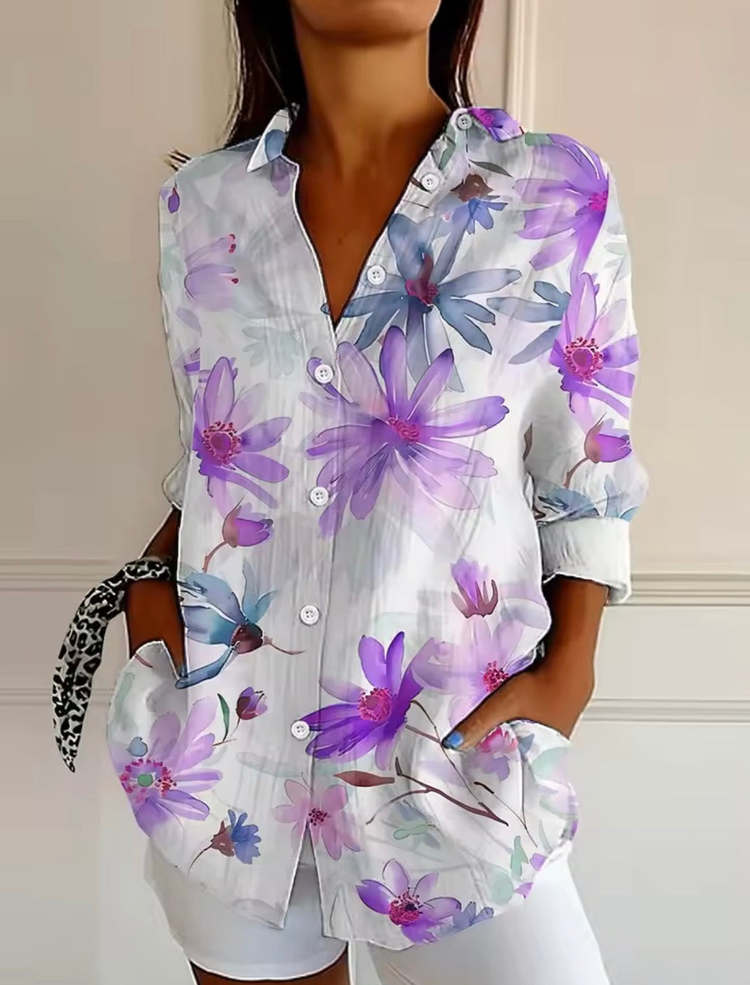 Zora™ - Elegant Classic Blouse